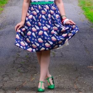 SALE 💎 ModCloth full skirt pockets Pie ice cream